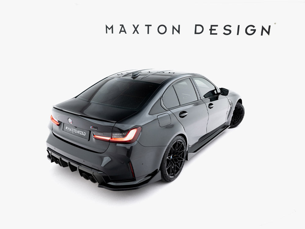 Maxton Design Street Plus Rear Side Splitters V5 - BMW M3 G80/G81