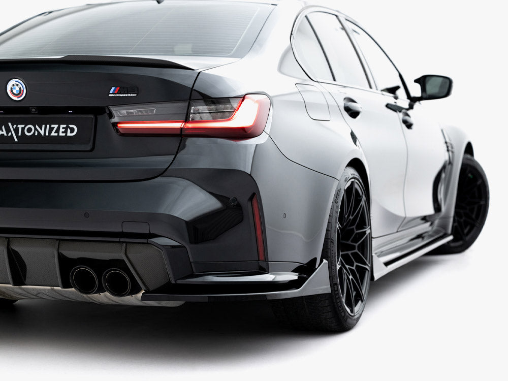 Maxton Design Street Plus Rear Side Splitters V5 - BMW M3 G80/G81