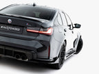 Maxton Design Street Plus Rear Side Splitters V5 - BMW M3 G80/G81