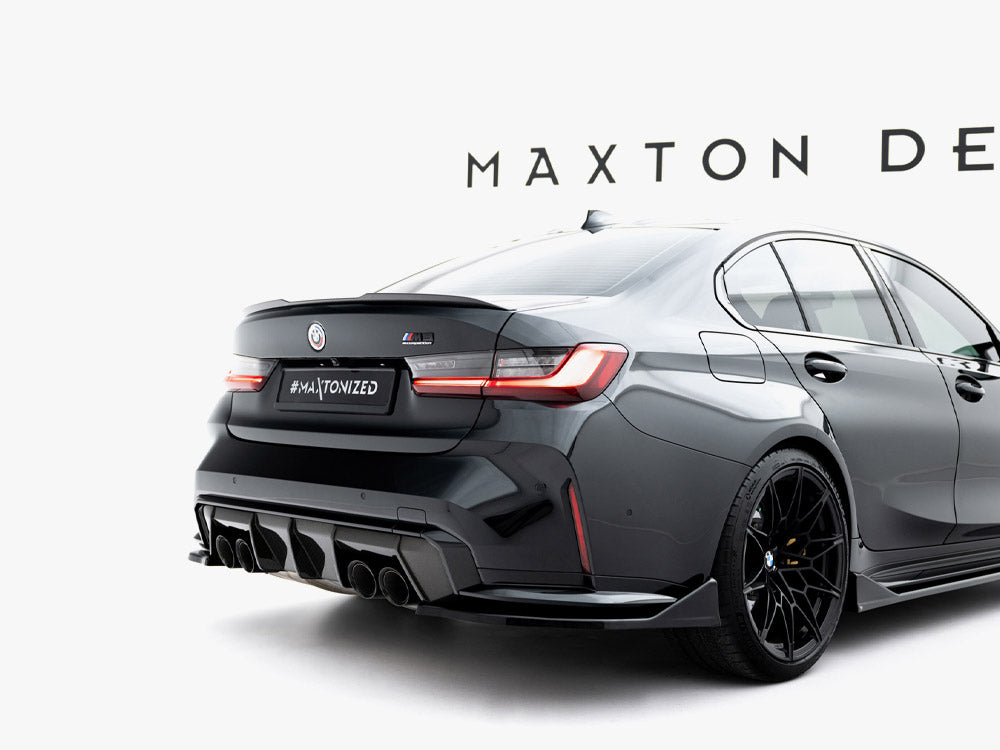 Maxton Design Street Plus Rear Side Splitters V5 - BMW M3 G80/G81