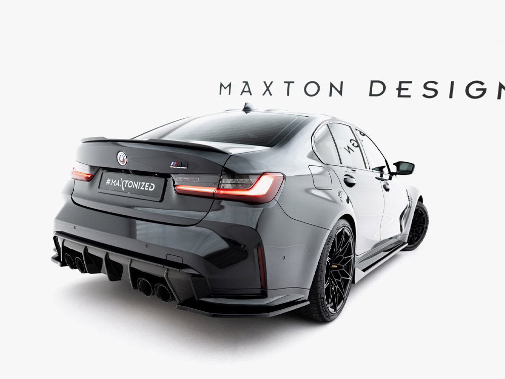 Maxton Design Street Plus Rear Side Splitters V3 - BMW M3 G80/G81