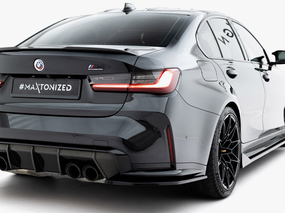 Maxton Design Street Plus Rear Side Splitters V3 - BMW M3 G80/G81