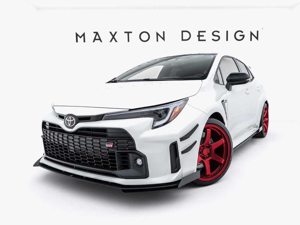 Maxton Design Street Pro Front Splitter + Flaps - Toyota GR Corolla