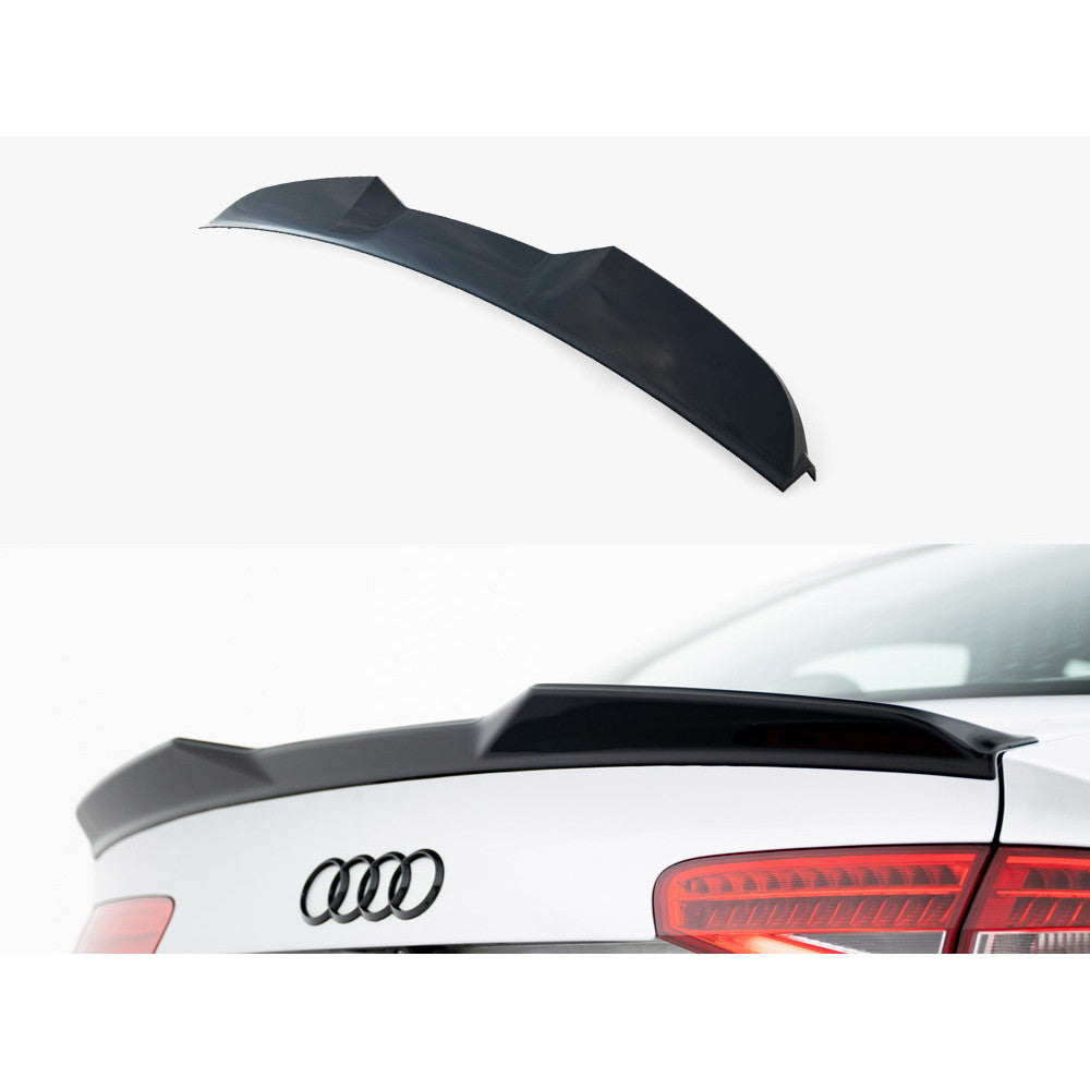 Capuchon de spoiler Maxton Design Street Plus 3D pour Audi S5 8T Sportback