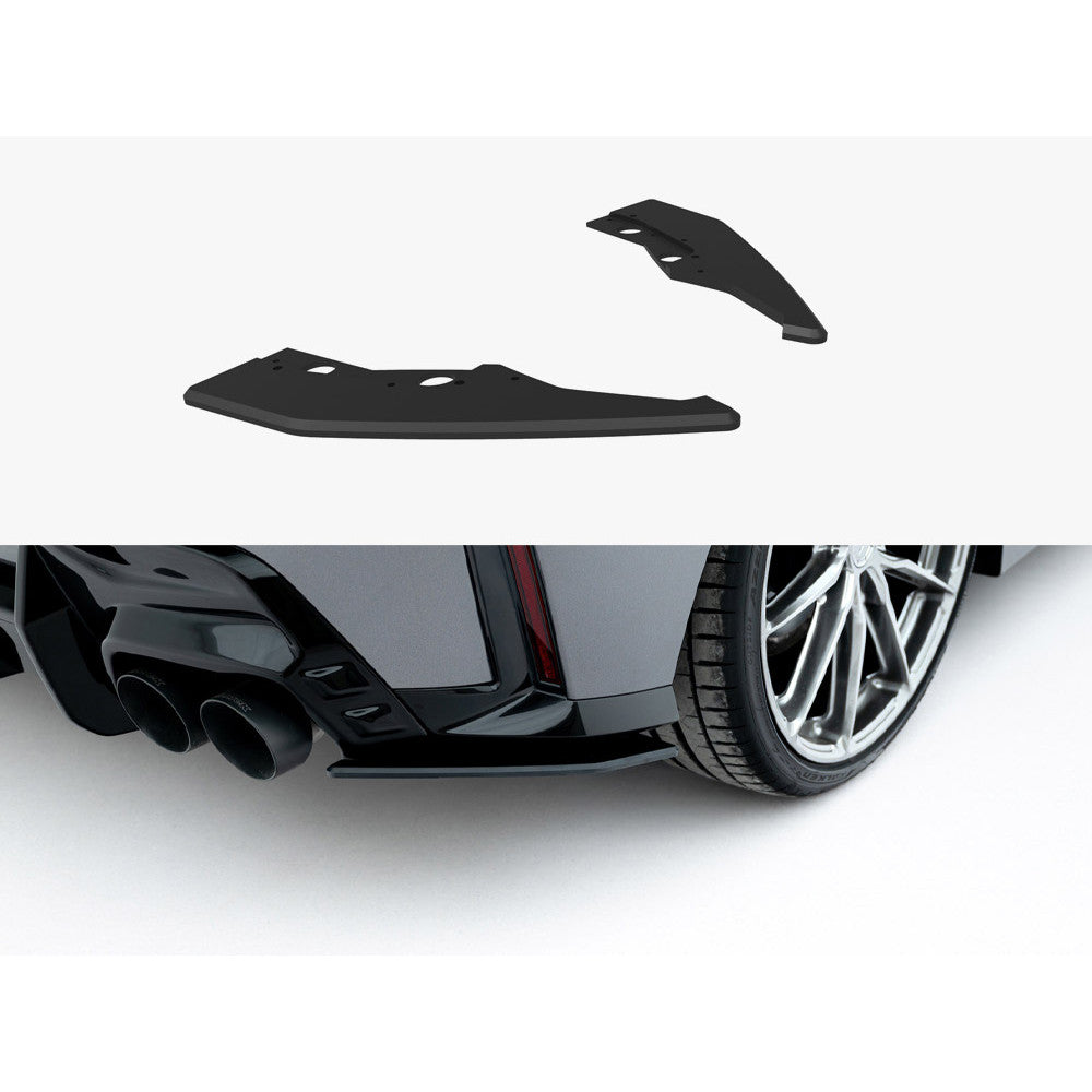 Maxton Design Street Pro Rear Side Splitters V2 - BMW M135 F70