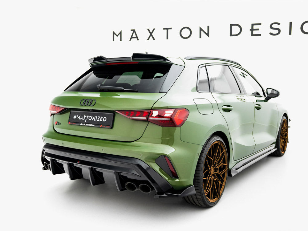 Maxton Design Street Plus Rear Side Splitters V4 - Audi S3 8Y Sportback Facelift