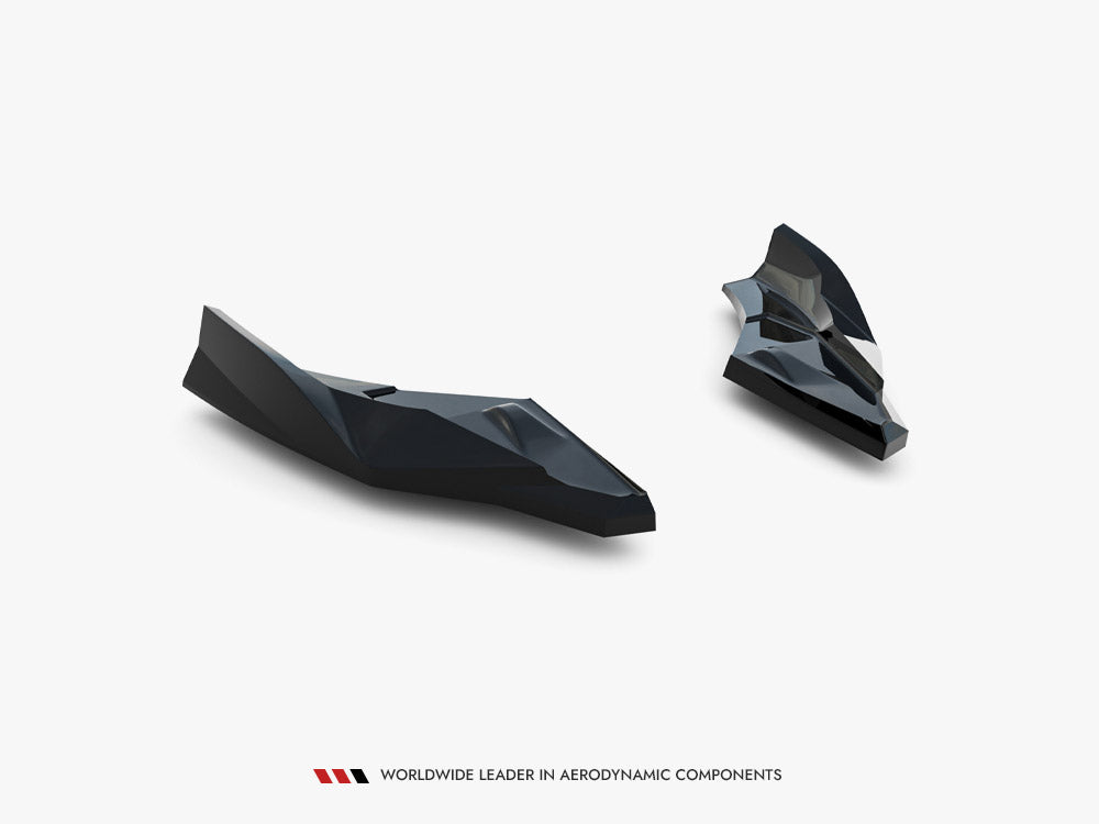 Maxton Design Street Plus Rear Side Splitters V4 - Audi S3 8Y Sportback Facelift