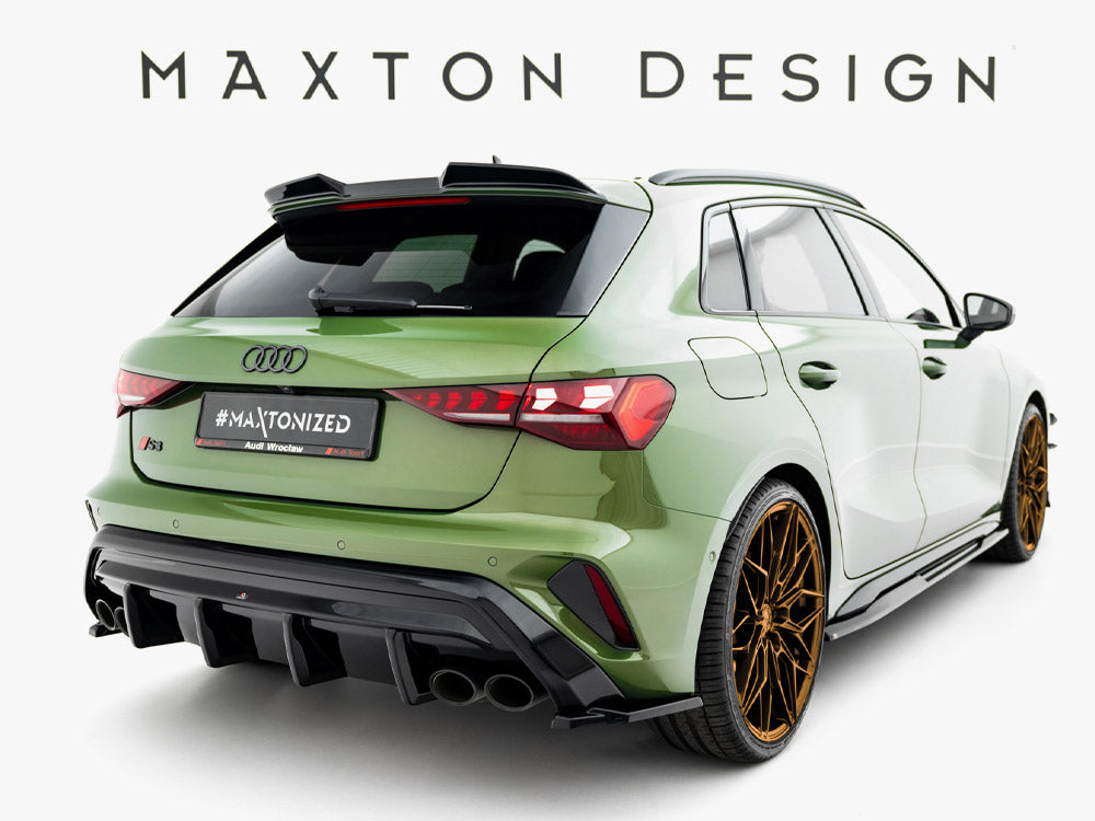 Maxton Design Street Plus Rear Side Splitters V3 - Audi S3 8Y Sportback Facelift