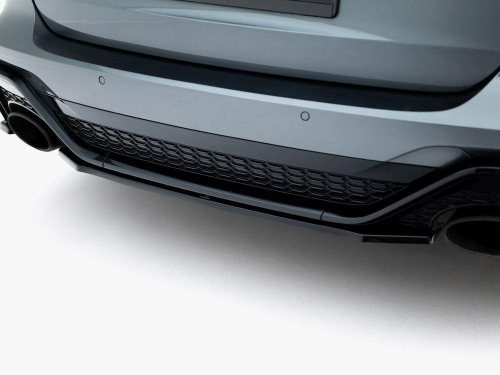Maxton Design Street Plus Central Rear Splitter - Audi RS6/RS7 C8