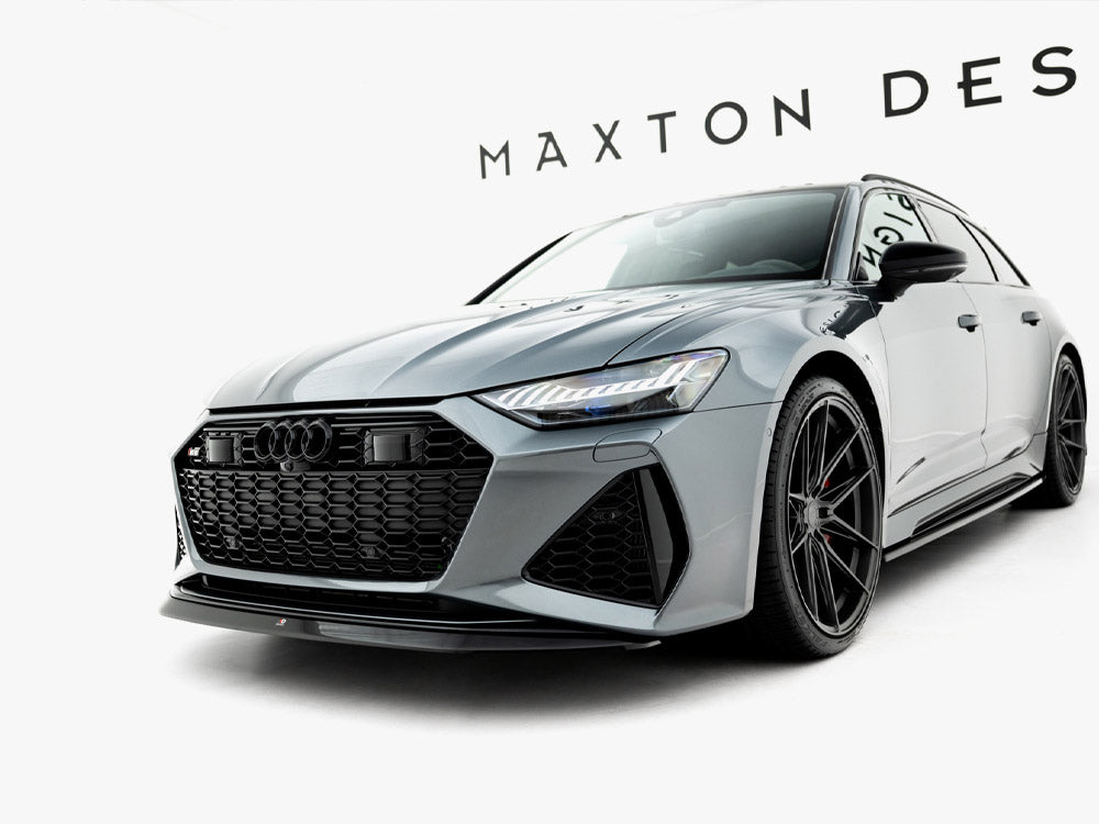 Maxton Design Street Plus Front Splitter V3 - Audi RS6/RS7 C8