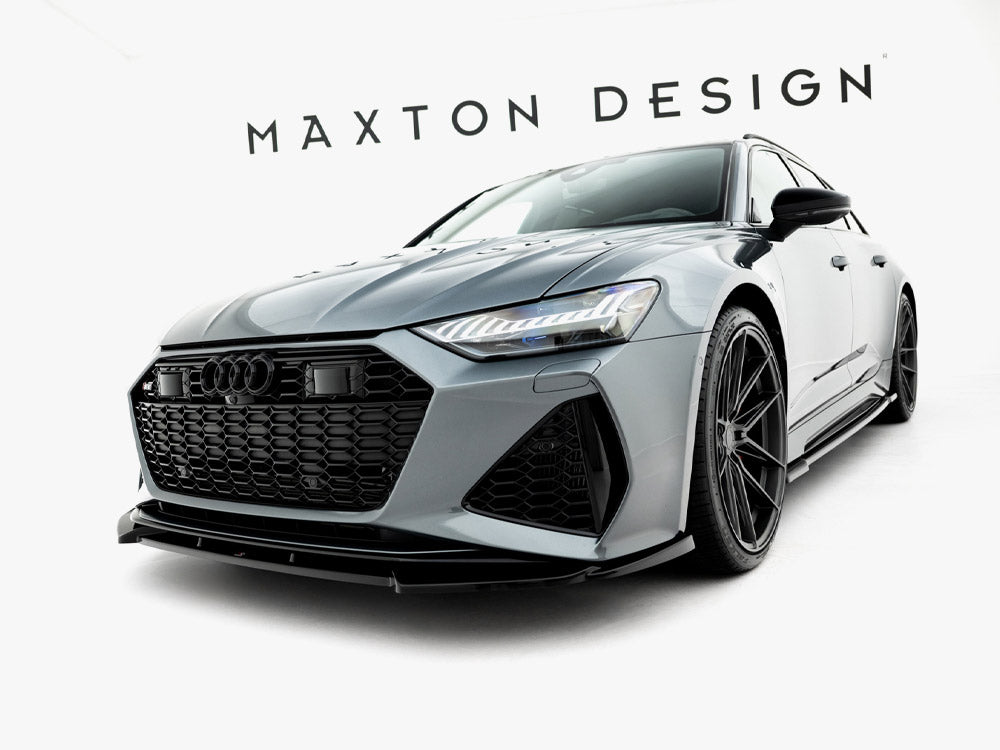 Maxton Design Street Plus Front Splitter V1 - Audi RS6/RS7 C8