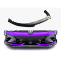 Maxton Design Street Plus Front Splitter V4 - VW Golf R Mk8.5