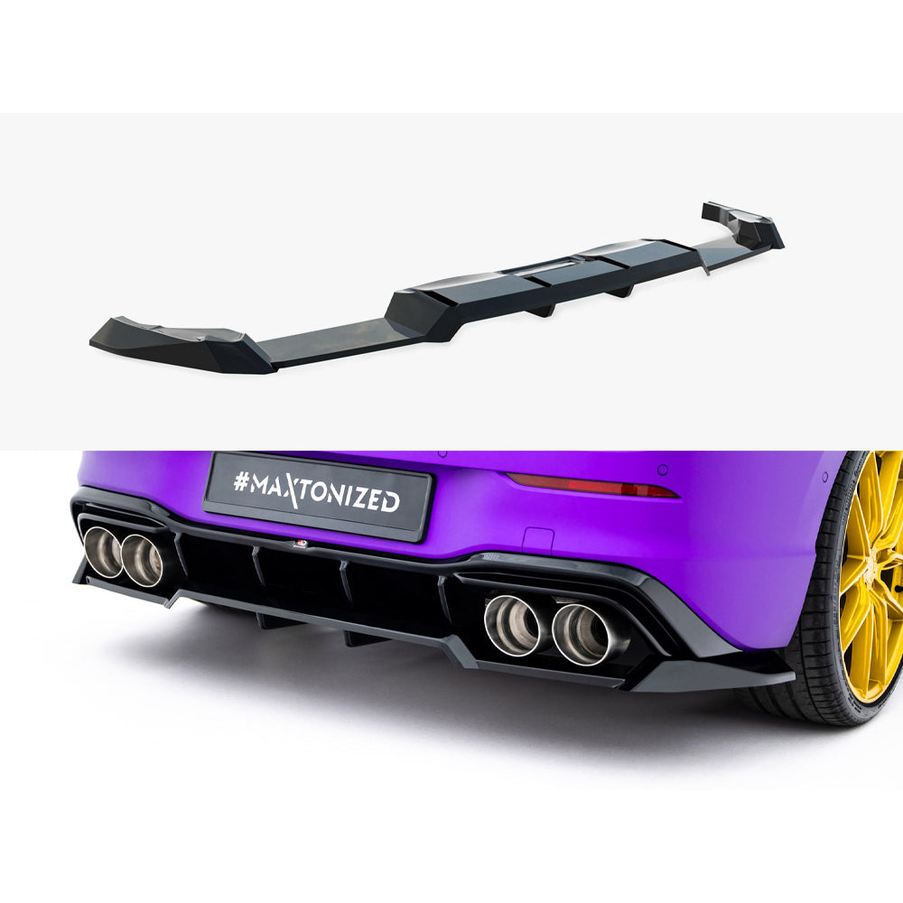 Divisor trasero central Maxton Design Street Plus - BMW X4M F98 LCI