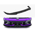 Lame avant Maxton Design Street Pro + ailerons - VW Golf R Mk8.5