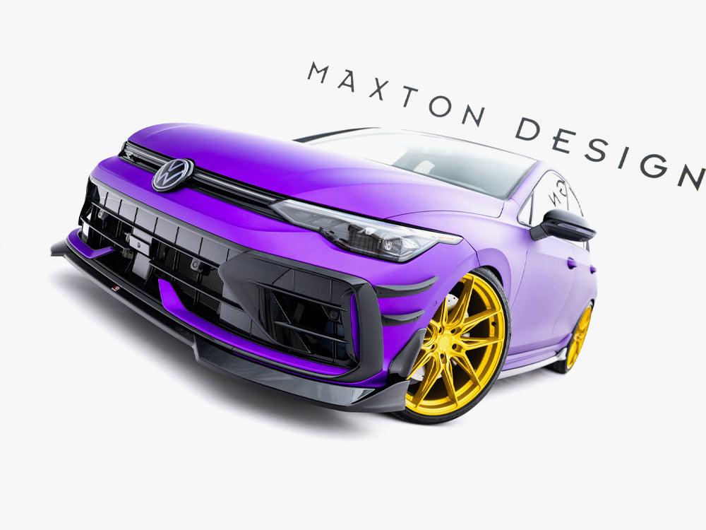 Séparateur avant Maxton Design Street Plus V1 - VW Golf R Mk8