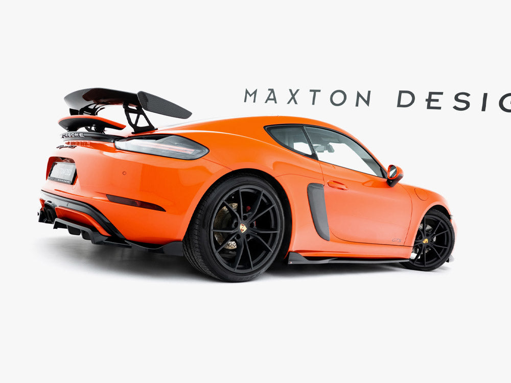 Maxton Design Street Plus Side Skirt Diffusers V2 - Porsche Boxster/Cayman GTS 718