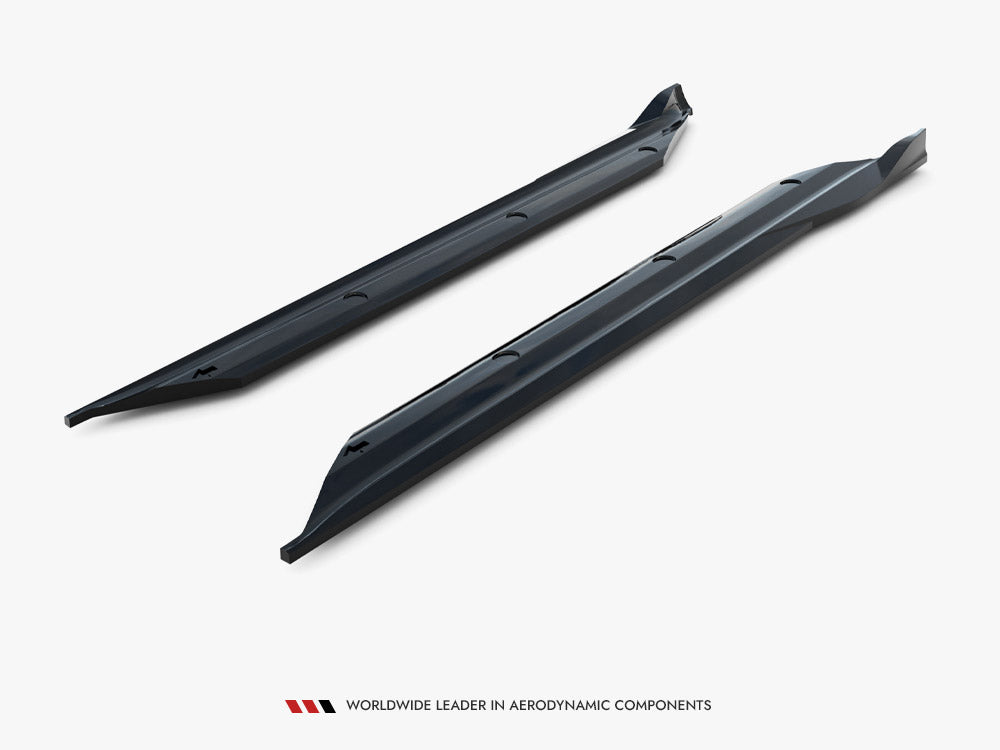 Maxton Design Street Plus Side Skirt Diffusers V2 - Porsche Boxster/Cayman GTS 718