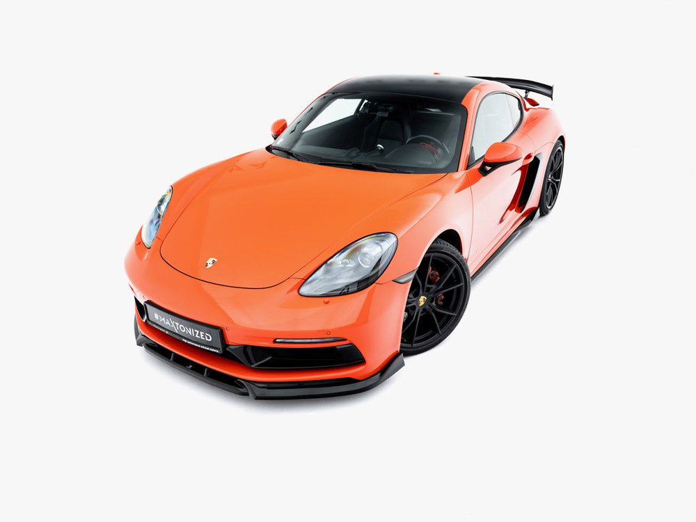 Divisor delantero Maxton Design Street Plus V3 - Porsche Boxster/Cayman GTS 718