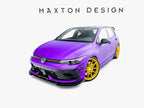 Lame avant Maxton Design Street Pro + ailerons - VW Golf R Mk8.5
