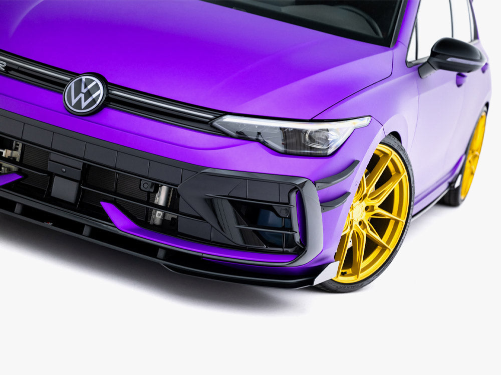 Lame avant Maxton Design Street Pro + ailerons - VW Golf R Mk8.5
