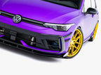Lame avant Maxton Design Street Pro + ailerons - VW Golf R Mk8.5