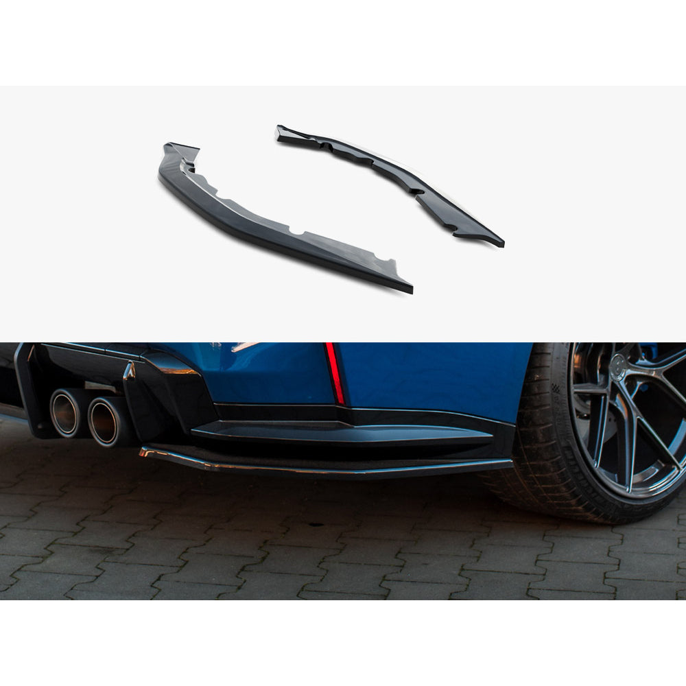 Divisores laterales traseros Maxton Design Street Plus V1 - BMW M4 G82/G83