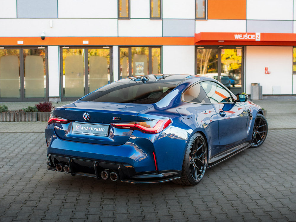 Maxton Design Street Plus Rear Side Splitters V2 - BMW M4 G82/G83