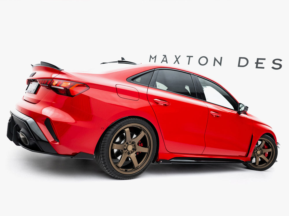 Maxton Design Street Pro Side Skirt Diffusers + Flaps - Audi RS3 8Y.2