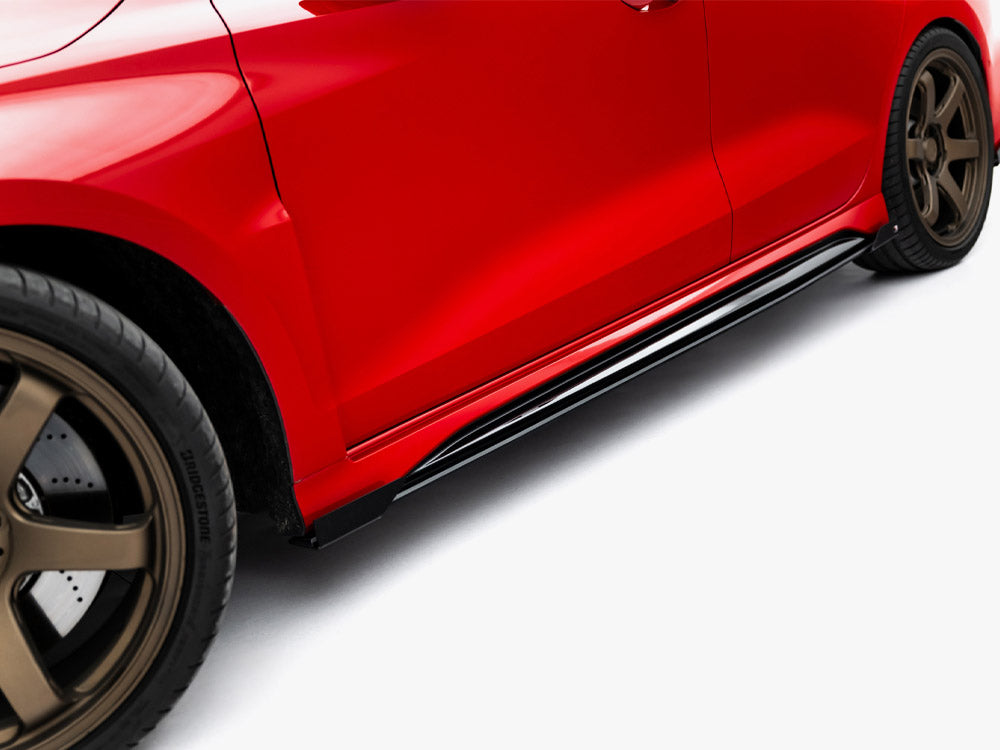 Maxton Design Street Pro Side Skirt Diffusers + Flaps - Audi RS3 8Y.2