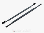 Maxton Design Street Pro Side Skirt Diffusers + Flaps - Audi RS3 8Y.2
