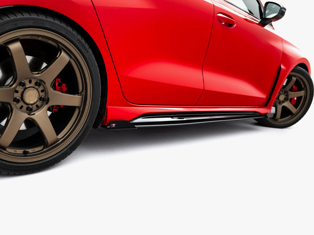 Maxton Design Street Pro Side Skirt Diffusers + Flaps - Audi RS3 8Y.2