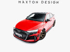 Maxton Design Street Pro Front Splitter + Flaps - Audi RS3 8Y.2