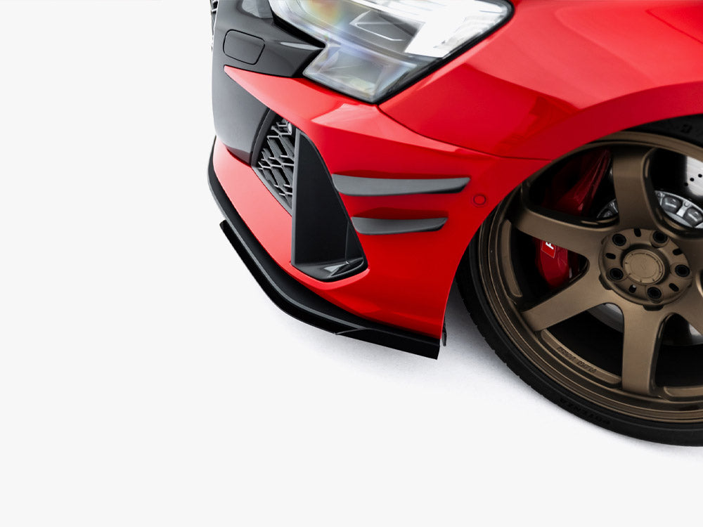 Maxton Design Street Pro Front Splitter + Flaps - Audi RS3 8Y.2