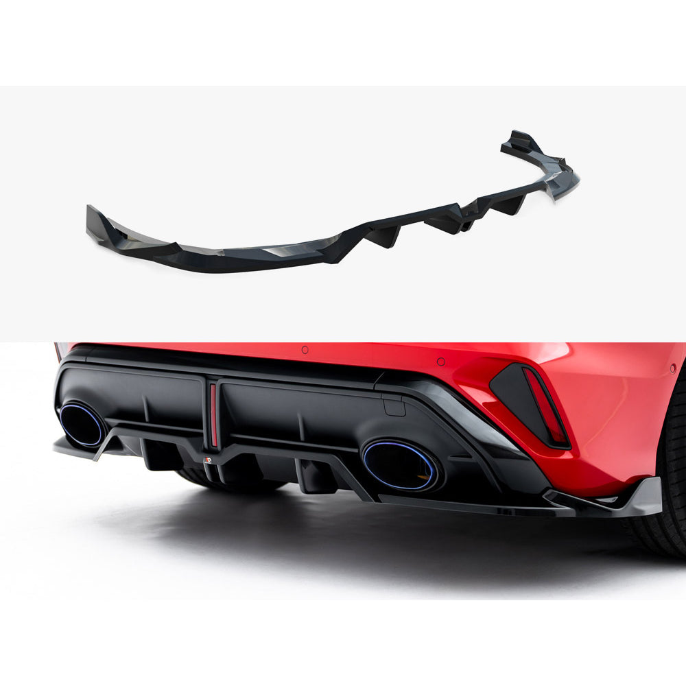 Maxton Design Street Plus Central Rear Splitter V2 - Audi RS3 8Y.2 Saloon