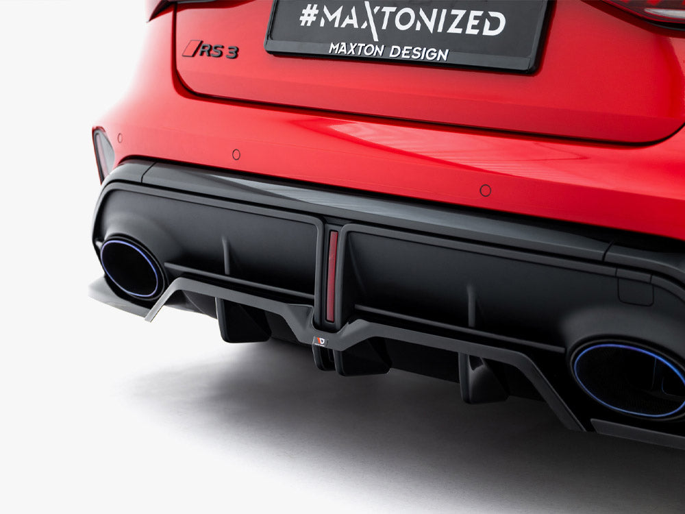 Divisor trasero central Maxton Design Street Plus - Audi RS3 8Y Sportback