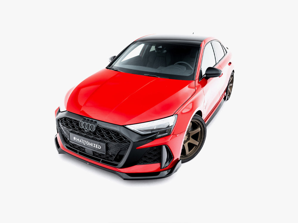 Maxton Design Street Plus Front Splitter V2 - Audi RS3 8Y.2