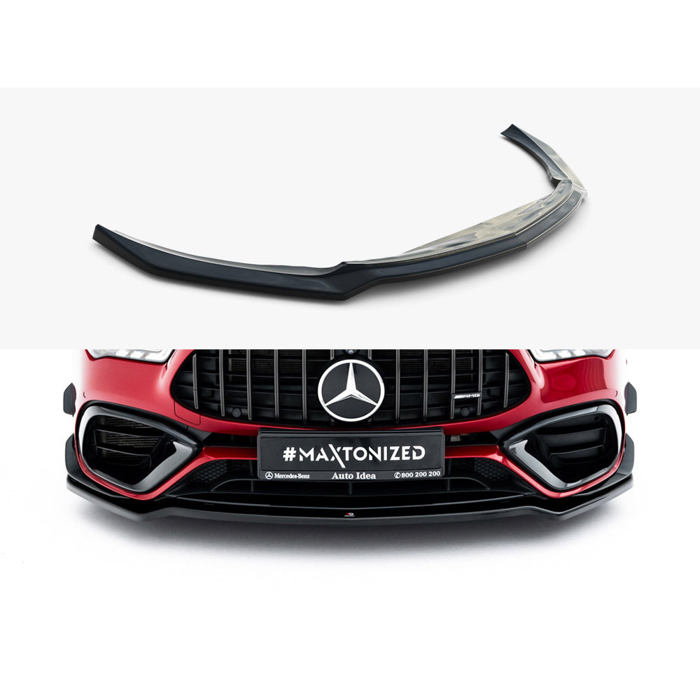 Divisor delantero Maxton Design Street Plus V4 - Mercedes CLA 45 AMG C118