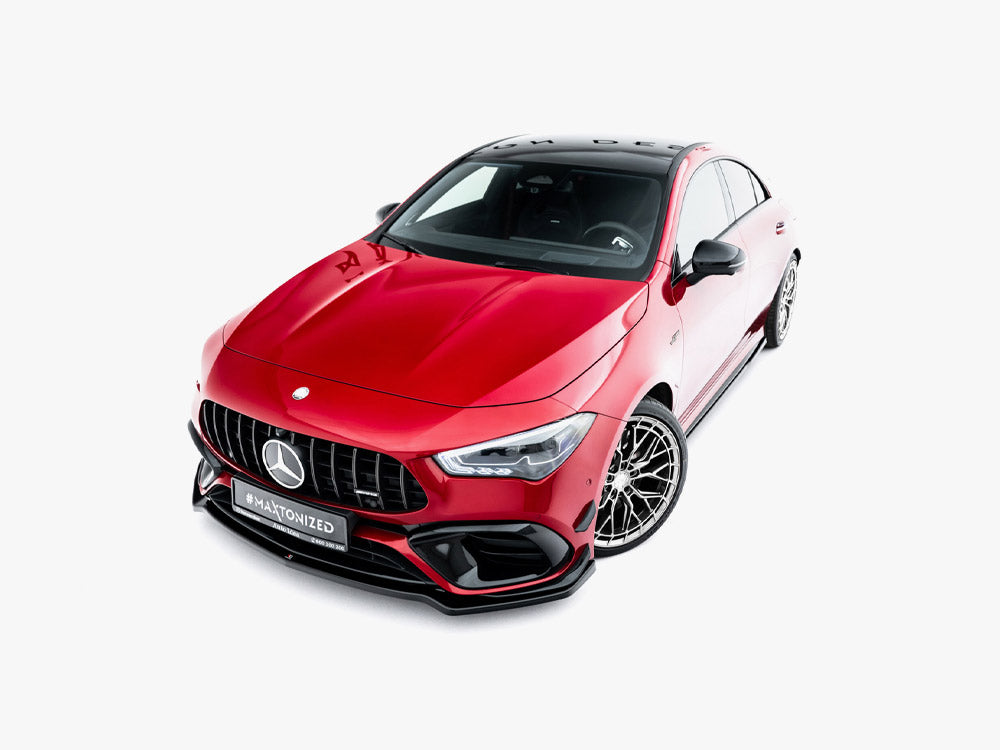 Divisor delantero Maxton Design Street Plus V4 - Mercedes CLA 45 AMG C118