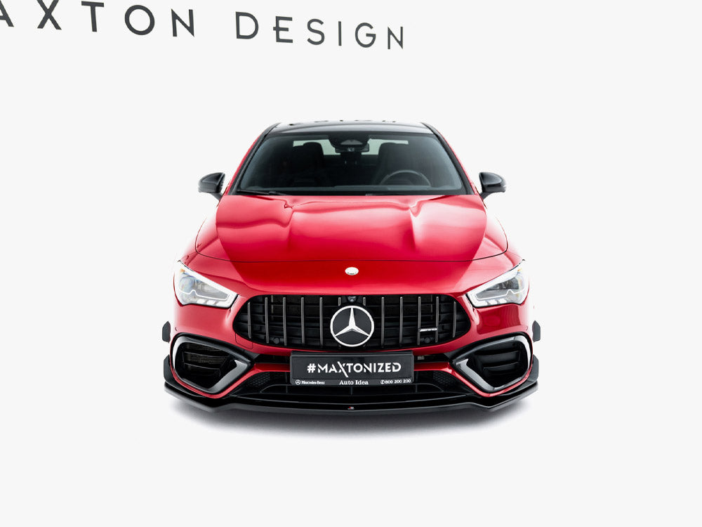 Divisor delantero Maxton Design Street Plus V4 - Mercedes CLA 45 AMG C118