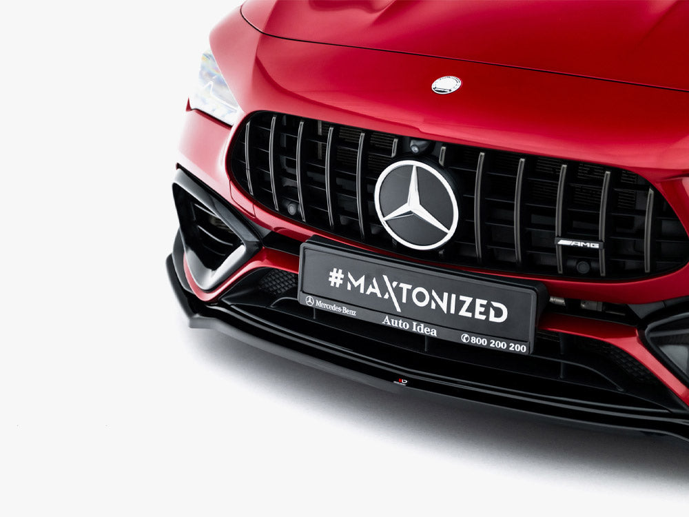 Divisor delantero Maxton Design Street Plus V4 - Mercedes CLA 45 AMG C118