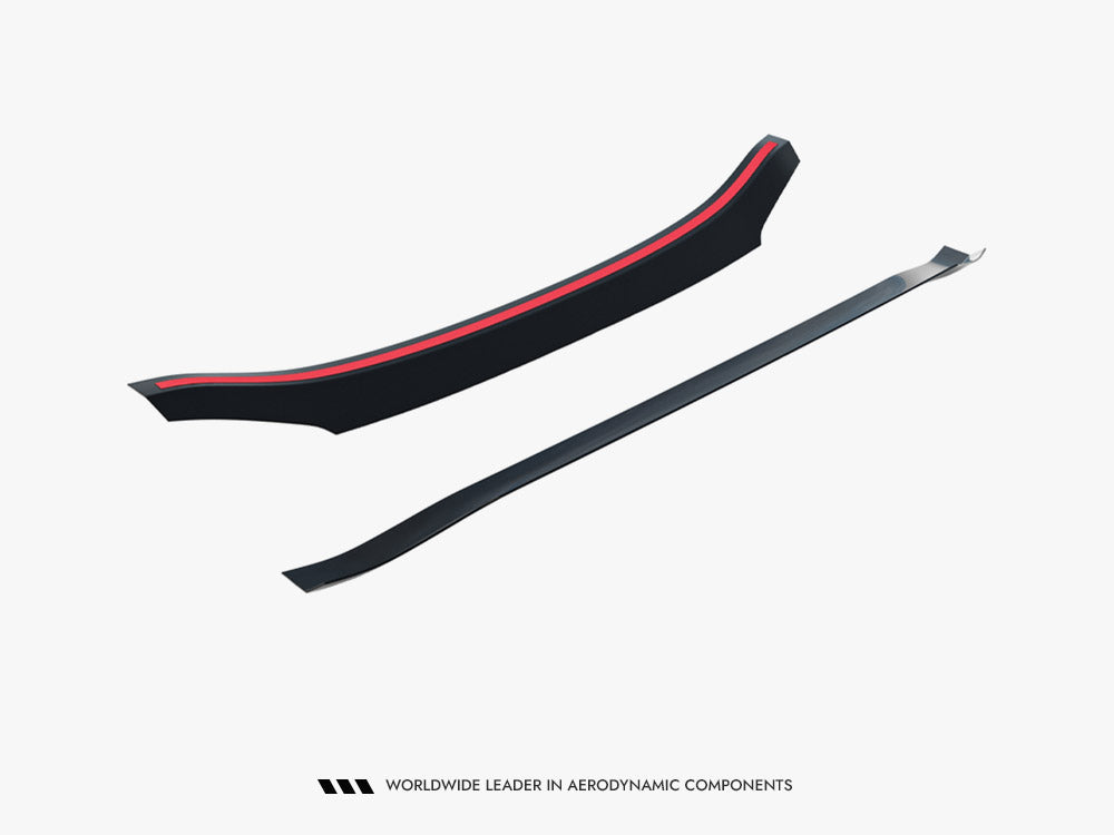 Maxton Design Street Plus Upper Spoiler Cap V2 - Honda Civic Type R FK8