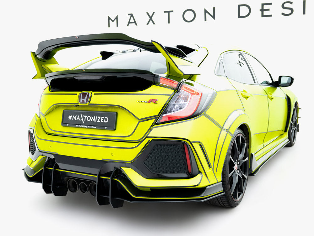 Maxton Design Street Plus Lower Spoiler Cap - Honda Civic Type R FK8