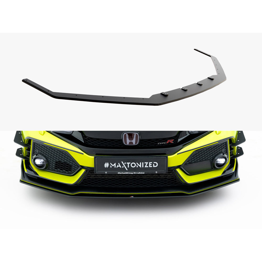 Maxton Design Street Pro Front Splitter V2 - Honda Civic Type R FK8