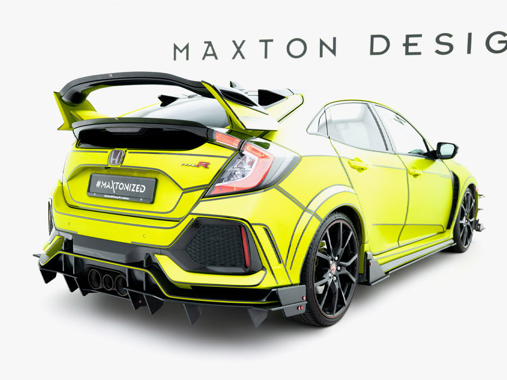 Maxton Design Street Pro Rear Diffuser V1 - Honda Civic Type R FK8