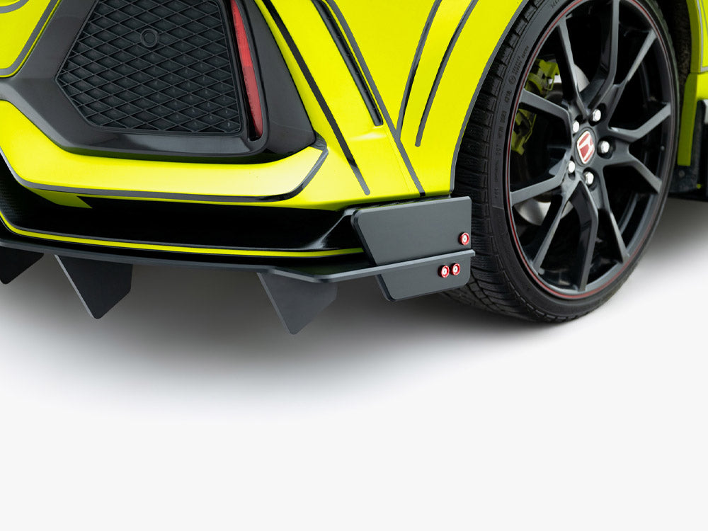 Maxton Design Street Pro Rear Diffuser V1 - Honda Civic Type R FK8