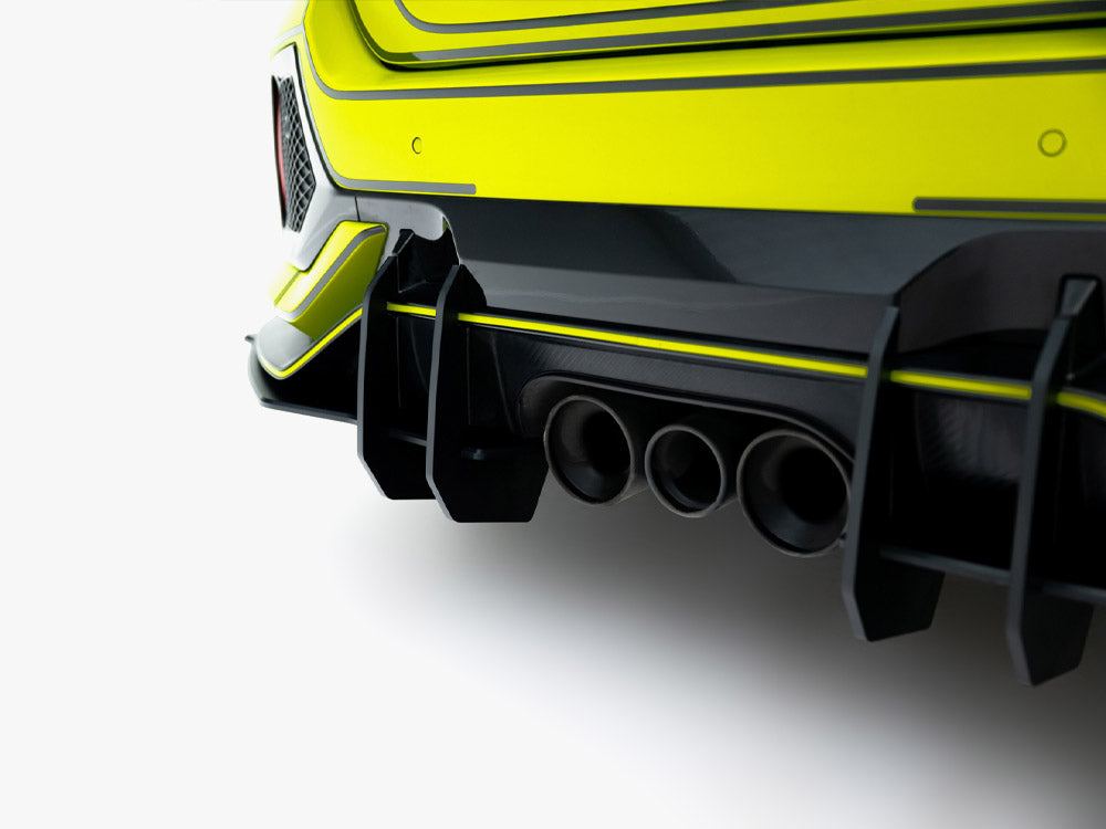 Maxton Design Street Pro Rear Diffuser V2 - Honda Civic Type R FK8
