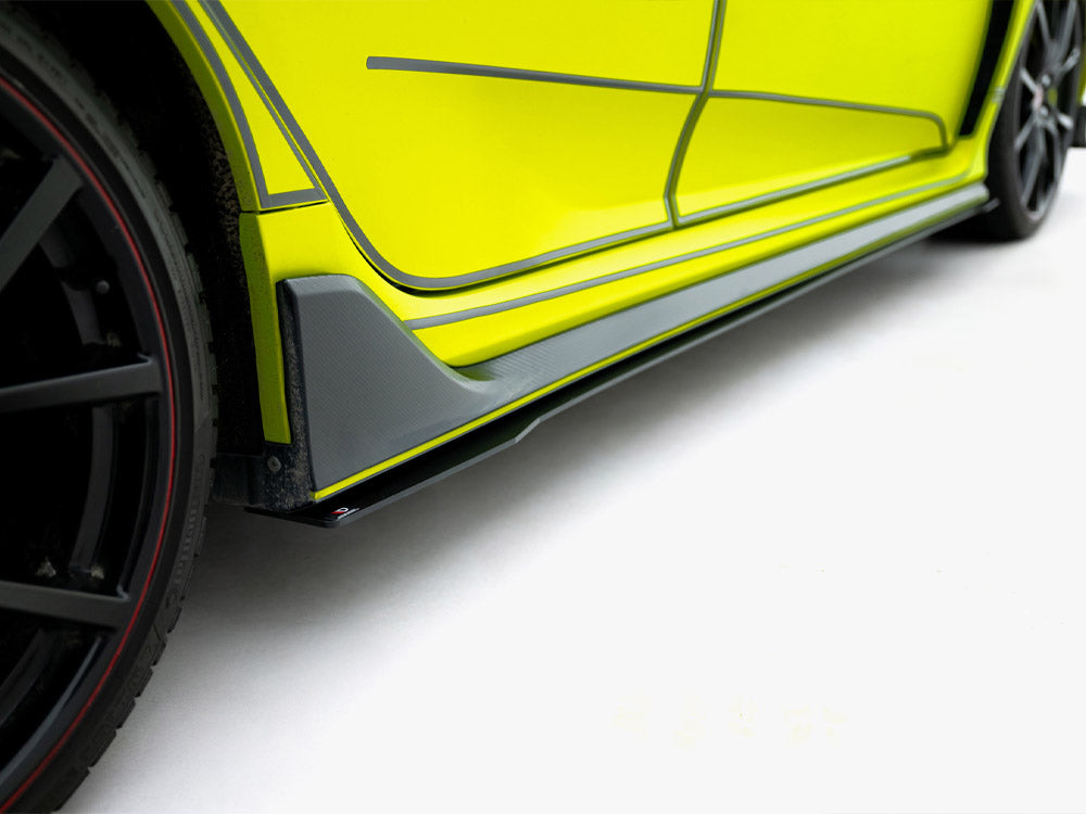 Maxton Design Racing Side Skirt Diffusers - Honda Civic Type R FK8