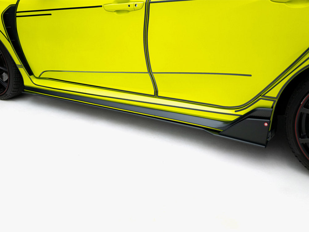 Maxton Design Street Pro Side Skirt Diffusers V1 - Honda Civic Type R FK8