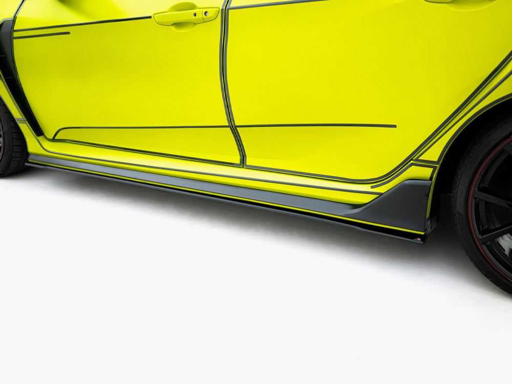 Diffuseurs de jupes latérales Maxton Design Street Pro V2 – Honda Civic Type R FK8