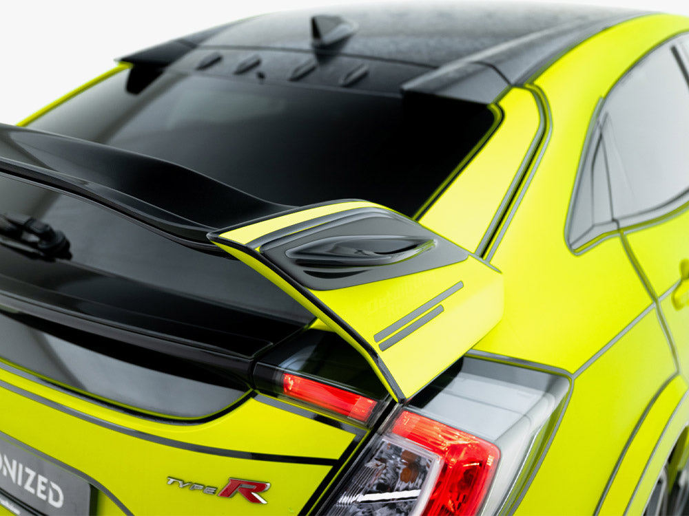 Maxton Design Street Plus Spoiler Side Extensions - Honda Civic Type R FK8